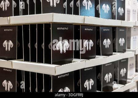 Apple AirPods Pro 3 in vendita presso Costco Foto Stock