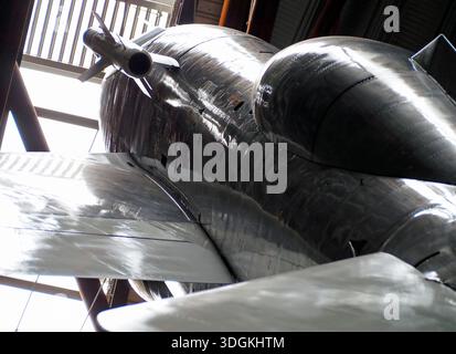 English Electric Lightning, RAF Museum, Cosford, Shropshire, Regno Unito Foto Stock