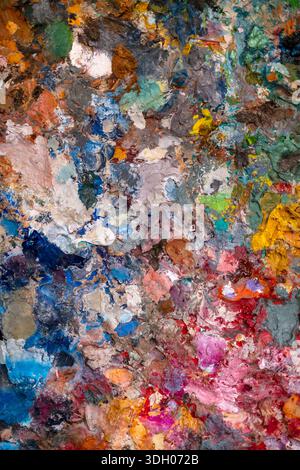 Opere d'arte senza titolo Oil Painting di Secundino Hernandez Foto Stock