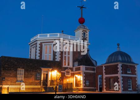 Inghilterra, Londra Greenwich, Royal Observatory, Flamsteed House Foto Stock