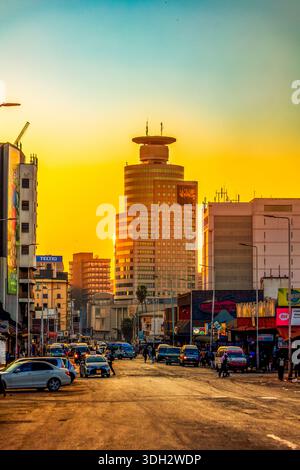 Joina City, Harare Zimbabwe, Jason Moyo View Foto Stock