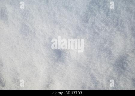 strato di neve per l'uso sullo sfondo Foto Stock