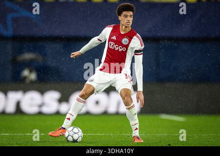 Vila Real, Espagne. 20 gennaio 2026. Aaron BOUWMAN di Amsterdam durante la fase di UEFA Champions League, League, MD7 partita di calcio tra Villarreal CF e AFC Ajax il 20 gennaio 2026 all'Estadio de la ceramica di Vila-Real, Spagna - foto Omar Arnau/Matthieu Mirville/DPPI credito: DPPI Media/Alamy Live News Foto Stock