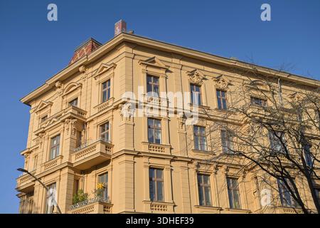 Wohnhaus, Altbau, Hauptstraße, Schöneberg, Berlino, Deutschland *** edificio residenziale, vecchio edificio, Hauptstraße, Schöneberg, Berlino, Germania Foto Stock