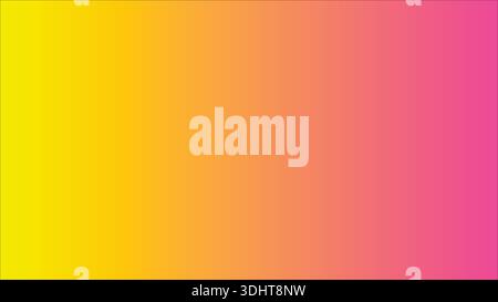 Sfondo Alihossein Vibrant Yellow Orange Pink Gradient con Smooth Color Transition Illustrazione Vettoriale