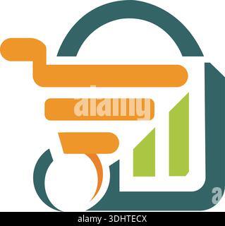 logo design honey store, api, giallo, nido d'ape, biologico, vettore simbolo icona sano. per il cibo, il ristorante, l'utente di miele, l'apicoltura, il negozio online Illustrazione Vettoriale