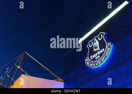 Liverpool, Regno Unito, 23 gennaio 2026: Goodison Park Before Everton Women vs. Brighton Women nella WSL al Goodison Park, Adam Edwards/Alamy Live News Foto Stock