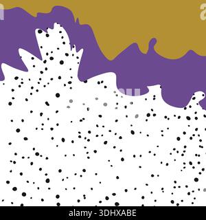 Sfondo astratto con forme geometriche. Linea colorata con effetto dinamico. Design per poster, striscioni, schede. Carta modello moderno. Copia spazio Illustrazione Vettoriale