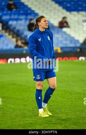 Liverpool, Regno Unito. 23 gennaio 2026. Durante il Barcleys WSL match tra Everton e Brighton a Goodison Park, Liverpool, Inghilterra. Credito: SPP Sport Press Photo. /Alamy Live News Foto Stock