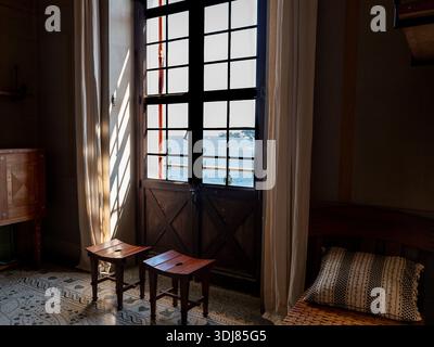 VILLA KERYLOS SAINT JEAN CAP FERRAT FRANCIA Foto Stock