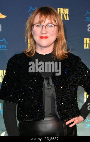 Winnie Böwe bei der Premiere der Operette Frau Luna im tipi am Kanzleramt. Berlino, 24.01.2026 *** Winnie Böwe alla prima dell'operetta Frau Luna a tipi am Kanzleramt Berlin, 24 01 2026 foto:XM.xBehrensx/xFuturexImagex luna 6133 Foto Stock