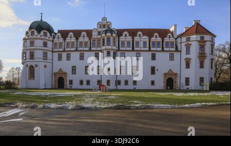 Castello celle, ex residenza della casa di Brunswick-Lueneburg, città vecchia di celle, bassa Sassonia, Germania Foto Stock