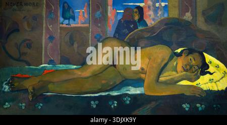 Nevermore, Paul Gauguin, 1897 anni Foto Stock