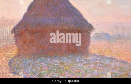 Grainstack alla luce del sole, Claude Monet, 1891 Foto Stock