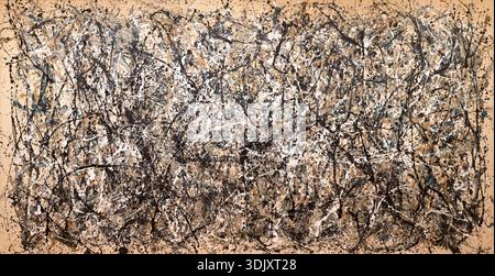 Uno, numero 31, 1950, Jackson Pollock, 1950 Foto Stock