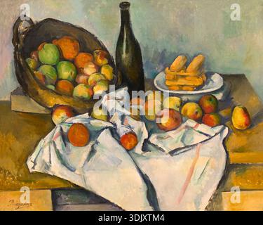 Il cestino di mele, Paul Cezanne, 1893 circa Foto Stock