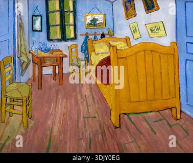 The Bedroom, di Vincent van Gogh, 1888 Foto Stock