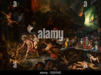 Christ's Descent into Limbo, di Jan Brueghel il Vecchio e Hans Rottenhammer, 1597 Foto Stock