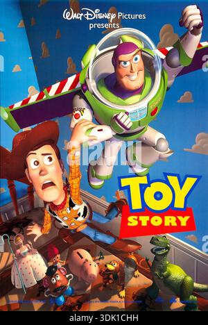 Toy Story anno : 1995 USA diretto da John Lasseter poster del film americano Foto Stock