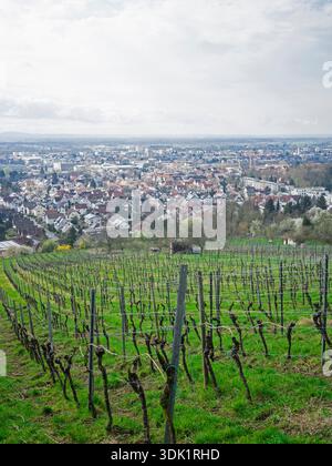Città di Bensheim/Bergstrasse Foto Stock