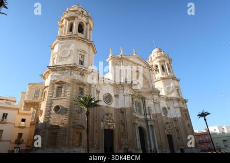 La cattedrale di Cadice, Spagna Foto Stock