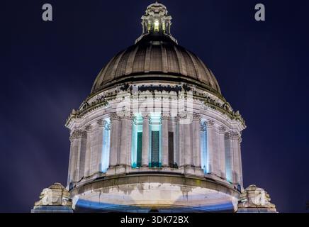 Edificio della capitale dello stato di Washington a Olympia, Washington, Stati Uniti Foto Stock