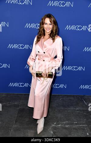 Monika Sozanska bei der Marc Cain sfilata di moda Echo of Now im Funkhaus Berlin a Berlino AM 30.01.2026 *** Monika Sozanska alla sfilata di moda Marc Cain Echo of Now al Funkhaus Berlin di Berlino il 30 01 2026 Foto Stock