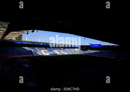 Vista generale all'interno del King Power Stadium, in vista della partita del Campionato Sky Bet tra Leicester City e Charlton Athletic al King Power Stadium di Leicester, sabato 31 gennaio 2026. (Foto: Jon Hobley | mi News) crediti: MI News & Sport /Alamy Live News Foto Stock