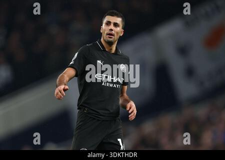 Londra, Regno Unito. 1 febbraio 2026. Rodri del Manchester City durante la partita Tottenham Hotspur vs Manchester City Premier League allo stadio Tottenham Hotspur di Londra. Il credito per immagini dovrebbe essere: Paul Terry/Sportimage Credit: Sportimage Ltd/Alamy Live News Foto Stock