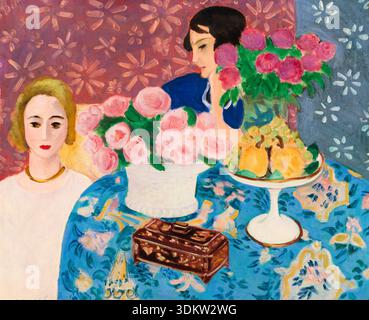 Henri Matisse, Chinese Casket, pittura ad olio su tela, 1922 Foto Stock