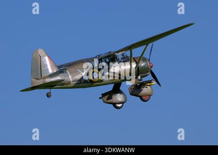 Il classico velivolo leggero Westland Lysander WW2 Foto Stock
