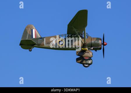 Il classico velivolo leggero Westland Lysander WW2 Foto Stock