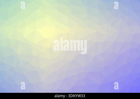 Colorate poligono basso gradiente casuale triangolo 4 astratto Foto Stock