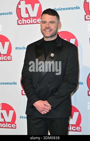 Londra, Regno Unito. 2 febbraio 2026. Danny Miller partecipa ai TV Choice Awards 2026 al London Hilton, Park Lane, Londra, Regno Unito. Crediti: LFP/Alamy Live News Foto Stock