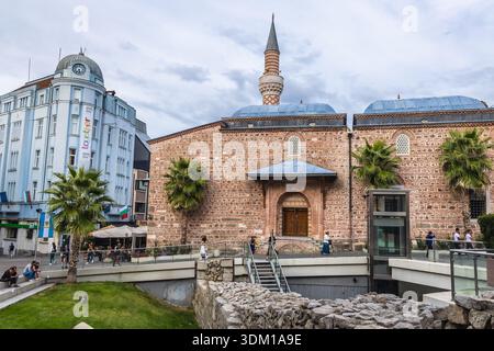 Plovdiv, Bulgaria - 8 settembre 2021: Moschea di Dzhumaya nella parte storica di Plovid Foto Stock