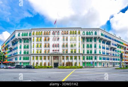 Stazione di polizia di Old Hill Street a Singapore, Singapore Foto Stock