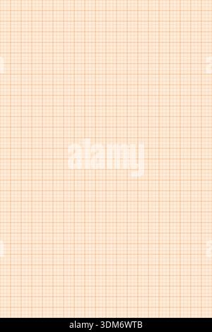 Carta millimetrica. Foglio allineato di sfondo quadrato astratto con grafico a colori. Motivo geometrico per scuola, carta da parati, texture, notebook Illustrazione Vettoriale