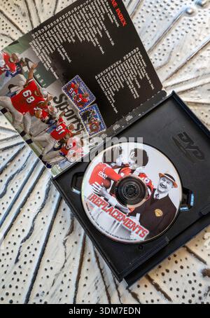 STILL Life of the DVD 'The Replacements' pubblicato nel 2000, Stati Uniti Foto Stock
