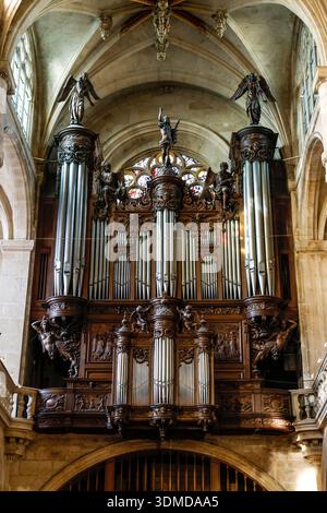 CHIESA DI SAINT-ETIENNE-DU-MONT PARIGI Foto Stock
