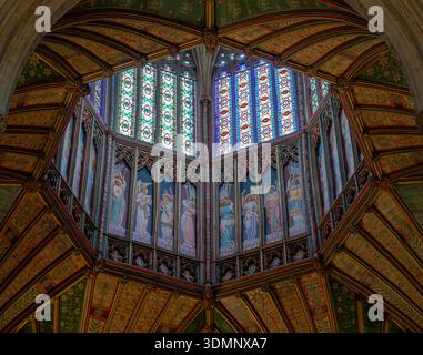 L'ottagono alla cattedrale di Ely. Foto Stock