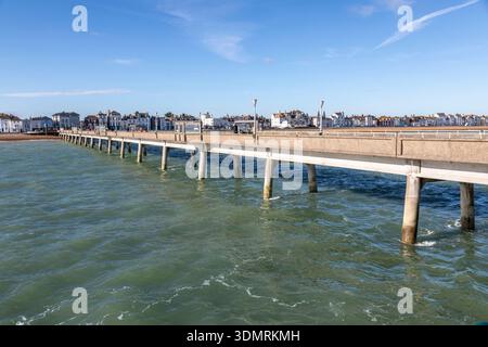 The Pier in Deal, Kent, Regno Unito Foto Stock