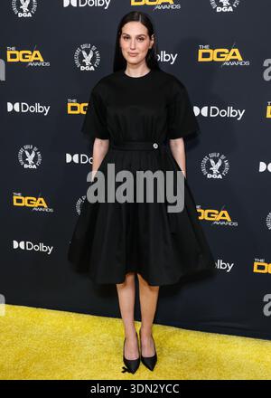Beverly Hills, Stati Uniti. 8 febbraio 2026. BEVERLY HILLS, LOS ANGELES, CALIFORNIA, USA - 07 FEBBRAIO: Eva Victor arriva al 78° Annual Directors Guild of America (DGA) Awards tenutosi presso il Beverly Hilton Hotel il 7 febbraio 2026 a Beverly Hills, Los Angeles, California, Stati Uniti. (Foto di Xavier Collin/Image Press Agency) credito: Image Press Agency/Alamy Live News Foto Stock