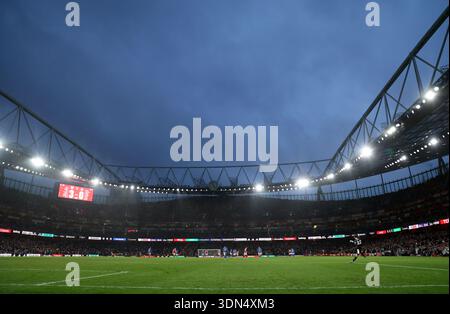 Londra, Regno Unito. 7 febbraio 2026. Vista generale alla partita Arsenal vs Sunderland EPL, all'Emirates Stadium, Londra, Regno Unito il 7 febbraio 2026. Crediti: Paul Marriott/Alamy Live News Foto Stock