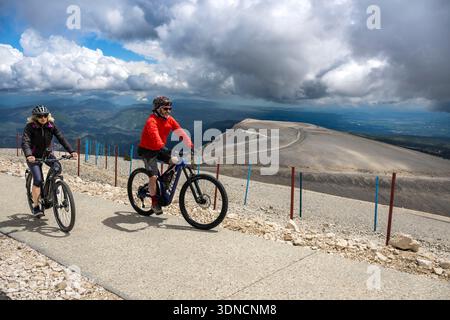 Francia, Vaucluse, Parc Naturel Regional du Mont Ventoux, Bedoin, Foto Stock