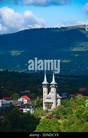 Romania, regione di Maramures, Breb, chiesa della Santissima Trinità Foto Stock