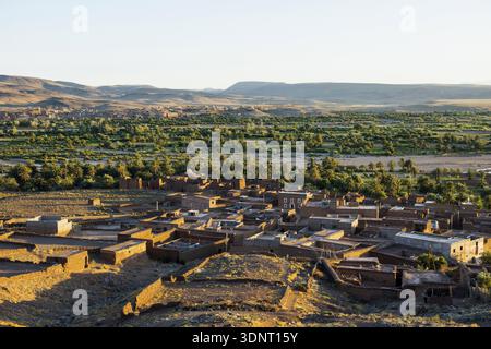 Ouarzazate, Draa-Tafilalet, Monti dell'Atlante, Marocco Foto Stock