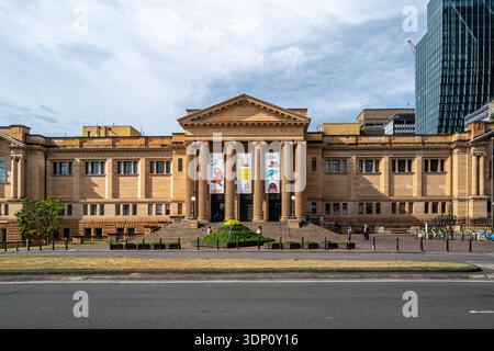 The State Library of New South Wales Mitchell Building nel centro di Sydney, Australia, Foto Stock