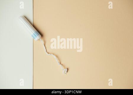 Prodotti femminili riutilizzabili e monouso. Kit mestruazioni ecocompatibili con custodia inclusa Foto Stock
