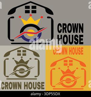 Illustrazione vettoriale di una serie di loghi e emblemi di libri vintage, logo aziendale modello di elemento icona grafica vettoriale aziendale lettering Illustrazione Vettoriale