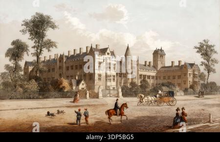 Royal Brompton Hospital, secolo XIX, Londra, Inghilterra Foto Stock